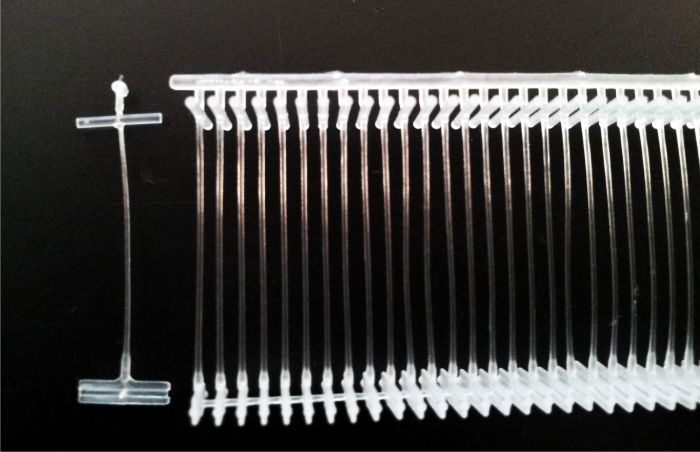 Vaorwne Plastic Tag Pins Barbs Fastener 10mm 5000 Pcs for Tagging 