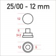 Sealing-die-25-00-12mm